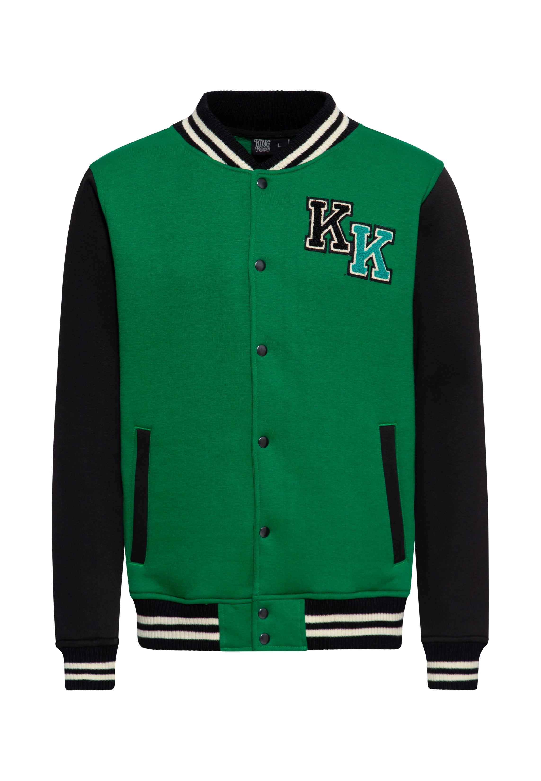 Collegejacke 'Daytona Raceway' in Grün College & Baseball Jacken von King Kerosin