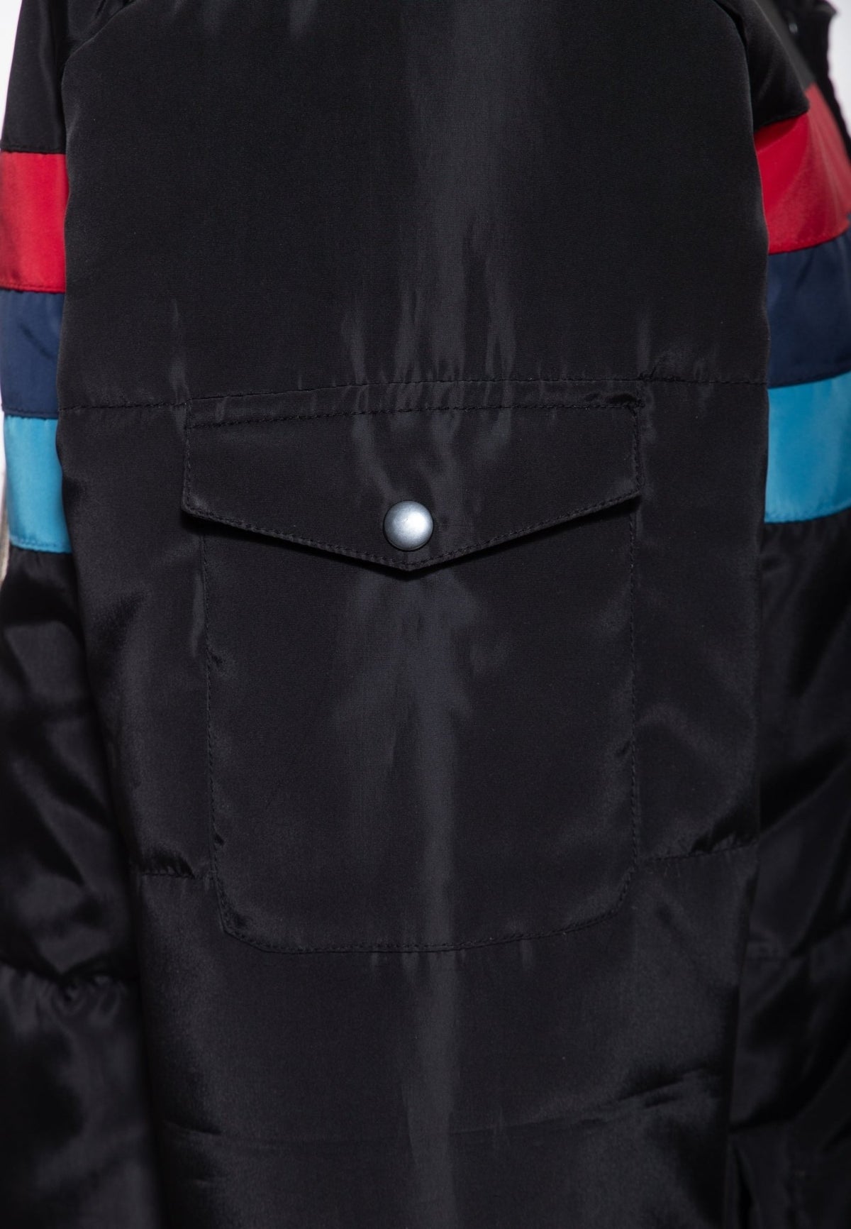 Collegejacke 'Garagebuilt' in Schwarz – College & Baseball Jacken von King Kerosin - Ansicht 6