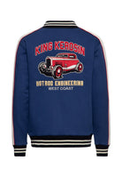 Collegejacke 'Hot Rod Engineering West Coast' in Dunkelblau – College & Baseball Jacken von King Kerosin - Ansicht 2