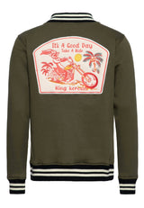 Collegejacke «It's a Good Day - Take a Ride» College & Baseball Jacken von King Kerosin