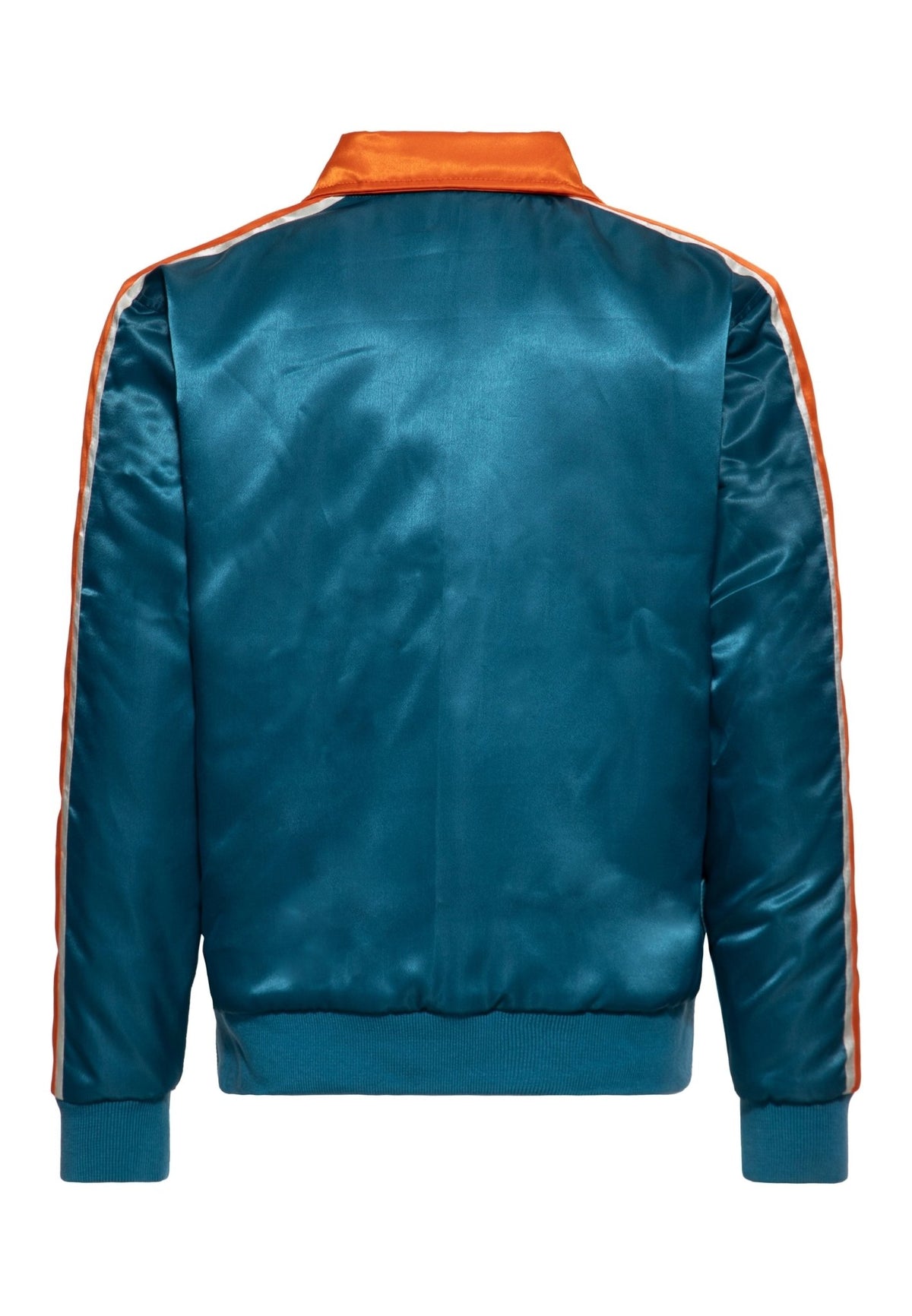 Collegejacke 'Kustom Kulture' in Petrol – College & Baseball Jacken von King Kerosin - Ansicht 2