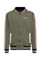 Collegejacke 'Mechanic Dude' in Khaki College & Baseball Jacken von King Kerosin