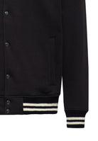 Collegejacke 'Milwaukee' in Schwarz College & Baseball Jacken von King Kerosin