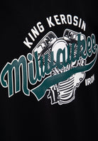 Collegejacke 'Milwaukee Iron' in Schwarz – College & Baseball Jacken von King Kerosin - Ansicht 5