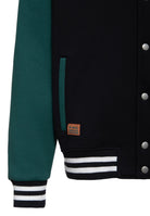 Collegejacke 'Milwaukee Iron' in Schwarz – College & Baseball Jacken von King Kerosin - Ansicht 4
