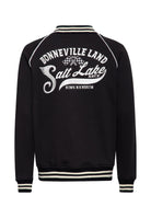 Collegejacke 'Salt Lake Race' in Schwarz College & Baseball Jacken von King Kerosin