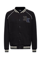 Collegejacke 'Salt Lake Race' in Schwarz College & Baseball Jacken von King Kerosin