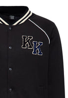 Collegejacke 'Salt Lake Race' in Schwarz College & Baseball Jacken von King Kerosin