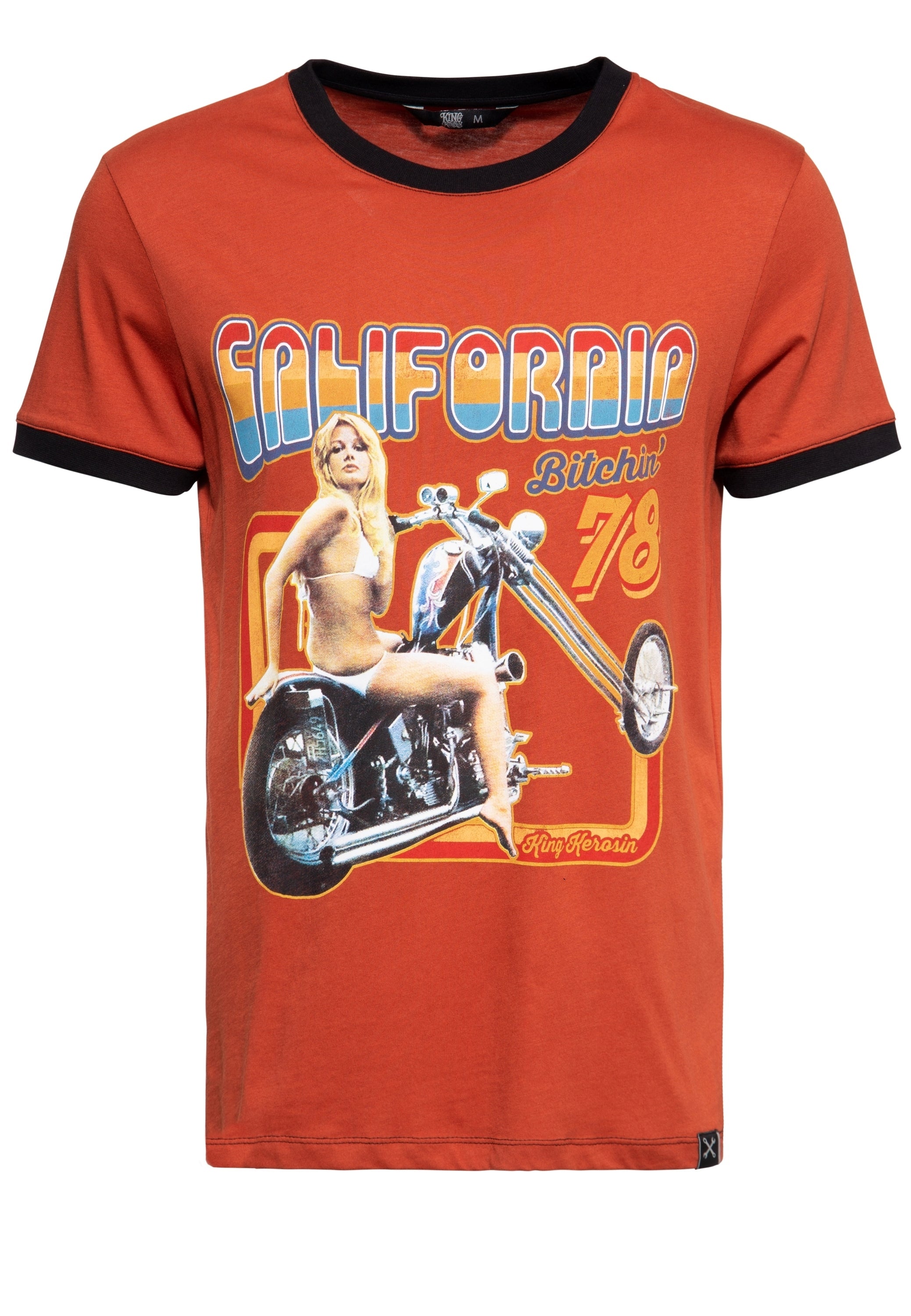 King Kerosin - Contrast T-Shirt «California Bitchin'»