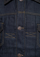 King Kerosin - Denim Weste Stickerei «RnR Rebel»