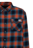 Flanellhemd in Navy – Hemden - Langarm von King Kerosin - Ansicht 3