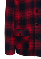 Flanelljacke in Rot – Winterjacken von King Kerosin - Ansicht 5