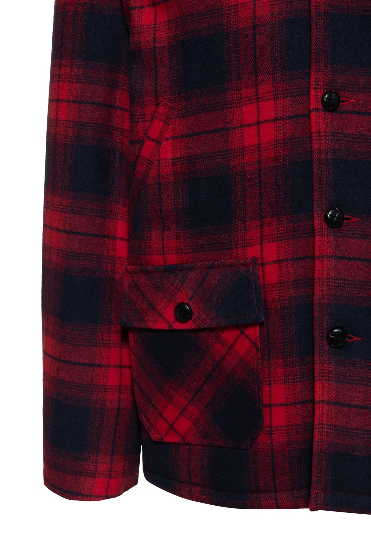 Flanelljacke in Rot – Winterjacken von King Kerosin - Ansicht 5