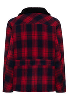 Flanelljacke in Rot – Winterjacken von King Kerosin - Ansicht 2
