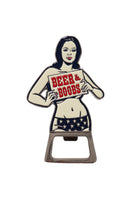 Flaschenöffner 'Beer & Boobs' in Offwhite – Flaschenöffner von King Kerosin - Ansicht 1