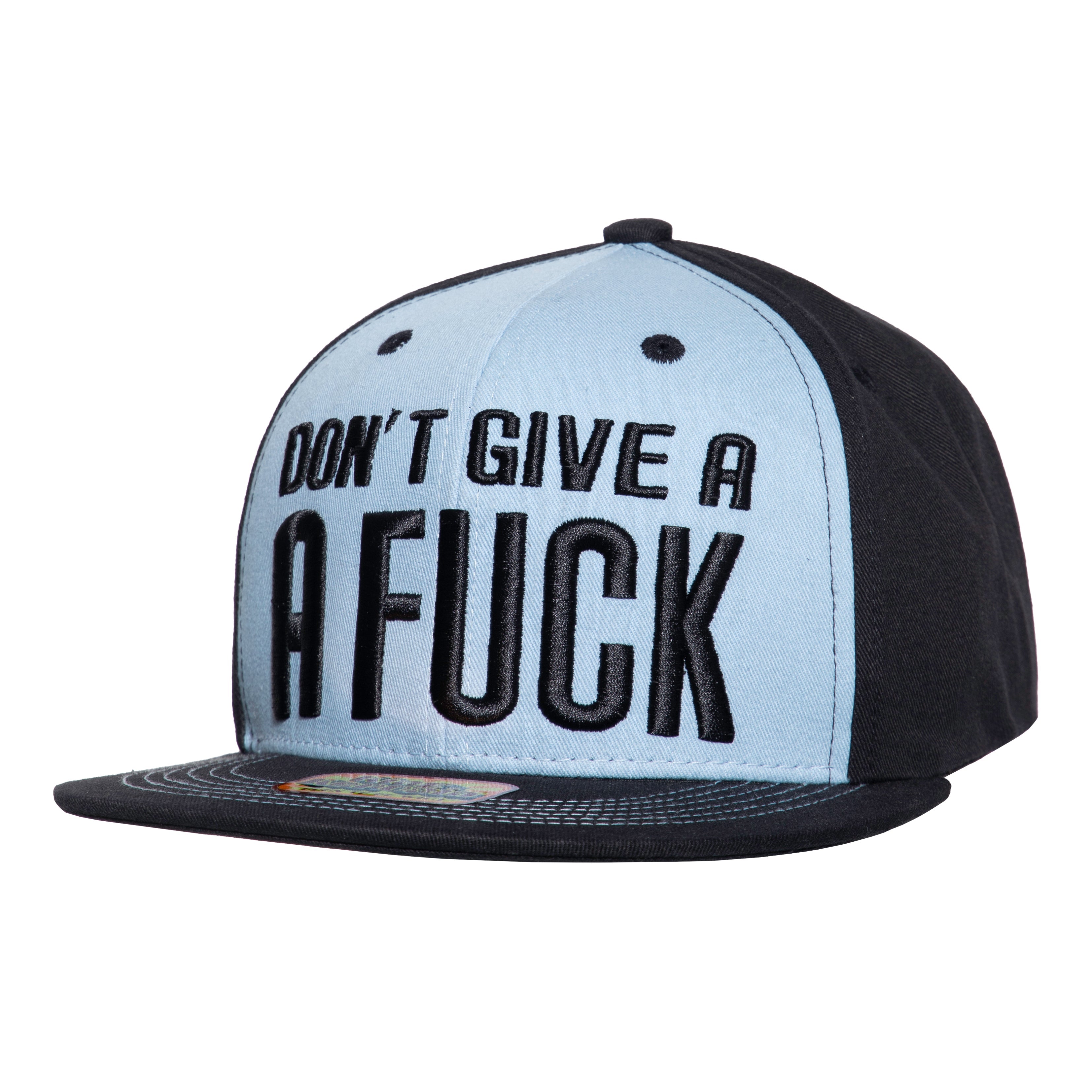 King Kerosin - Flat Brim Cap «Don't Give A Fuck»