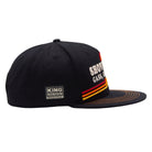 Flat Brim Cap 'Shovelhead' in Schwarz Snapback Cap von King Kerosin