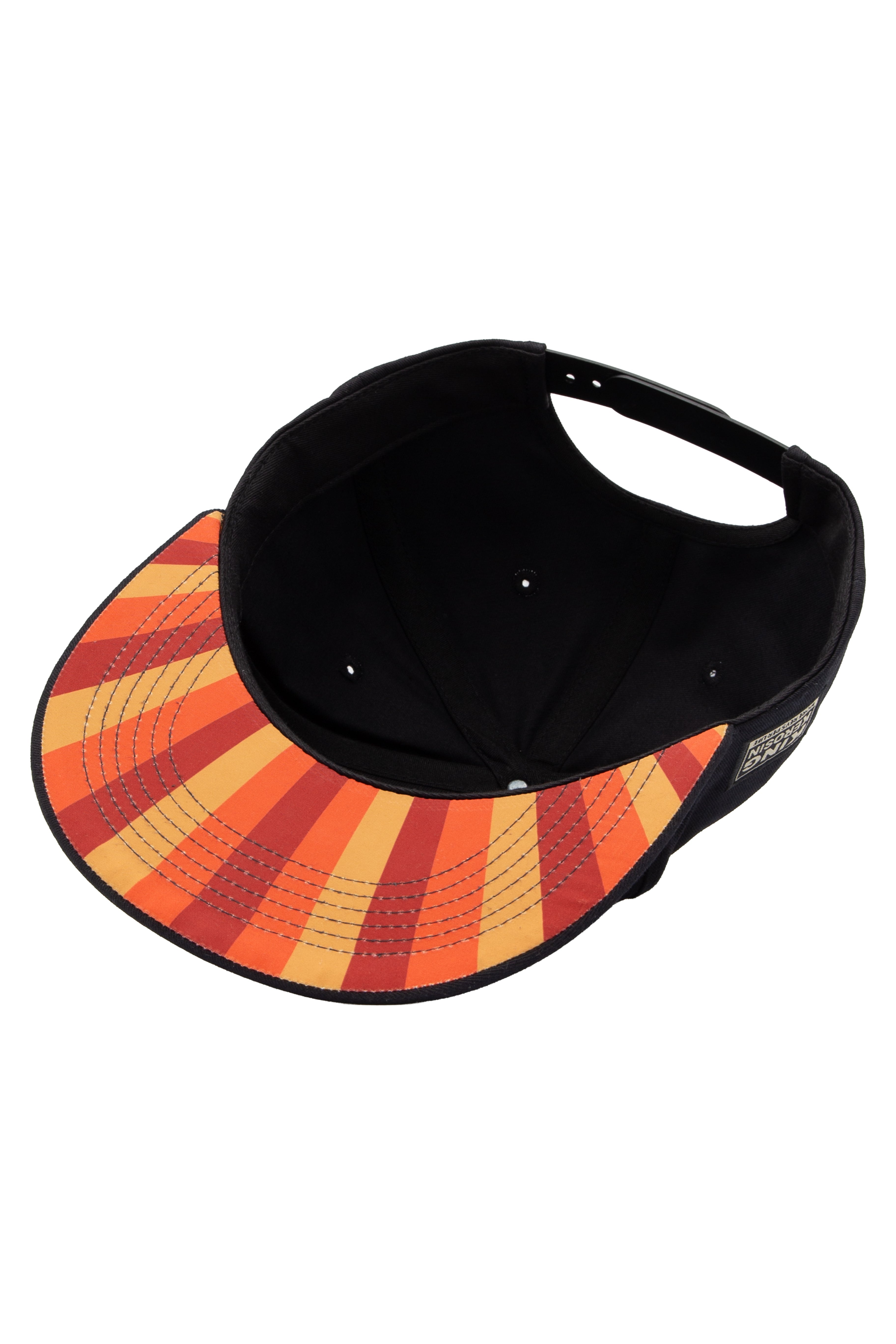 Flat Brim Cap 'Shovelhead' in Schwarz Snapback Cap von King Kerosin
