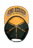 Flatbrim Cap 'Fast As Fuck' in Gelb Snapback Cap von King Kerosin