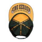 Flatbrim Cap 'Fast As Fuck' in Gelb Snapback Cap von King Kerosin