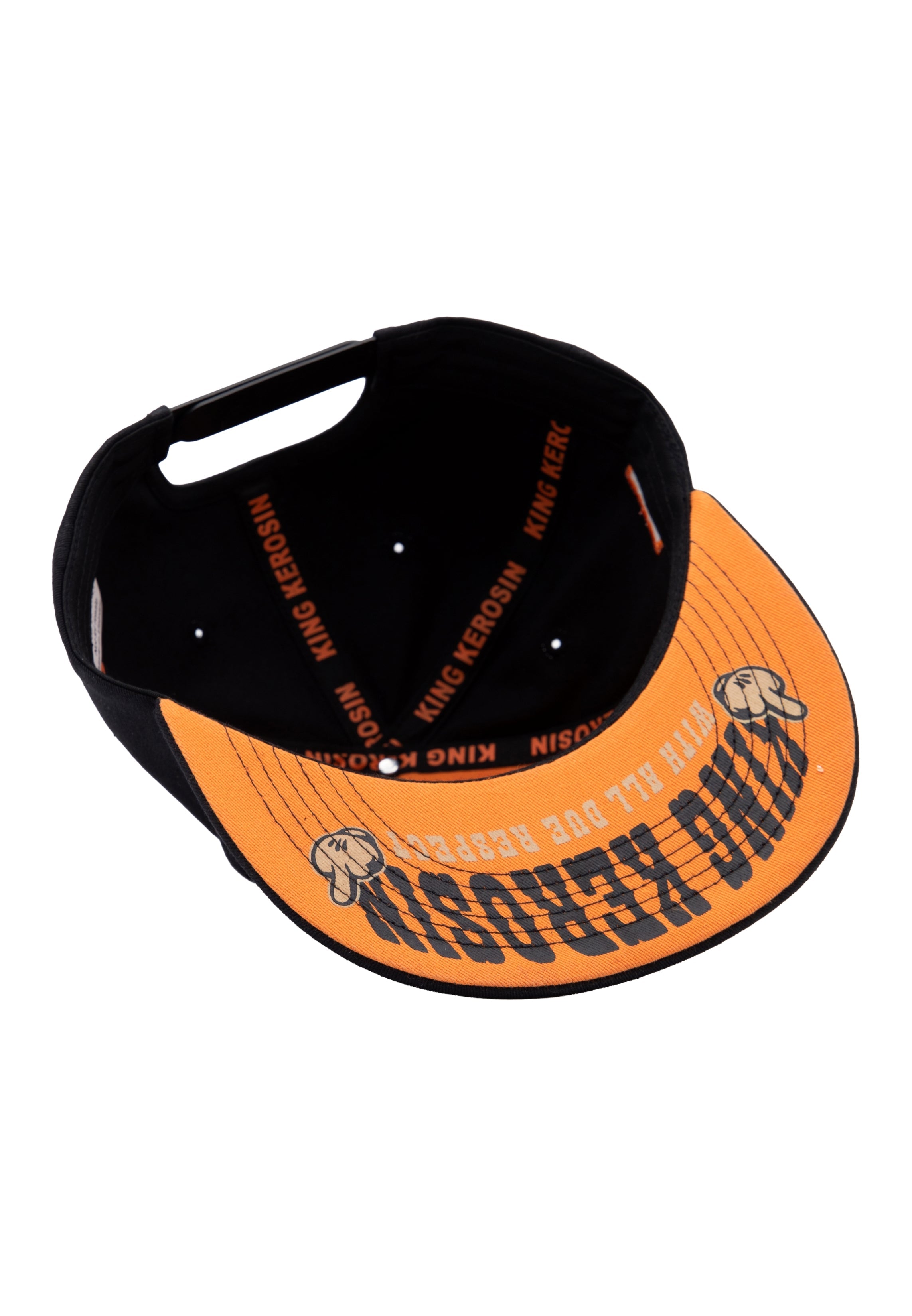 Flatbrim Cap 'Titties, Beer & Choppers' in Schwarz Snapback Cap von King Kerosin