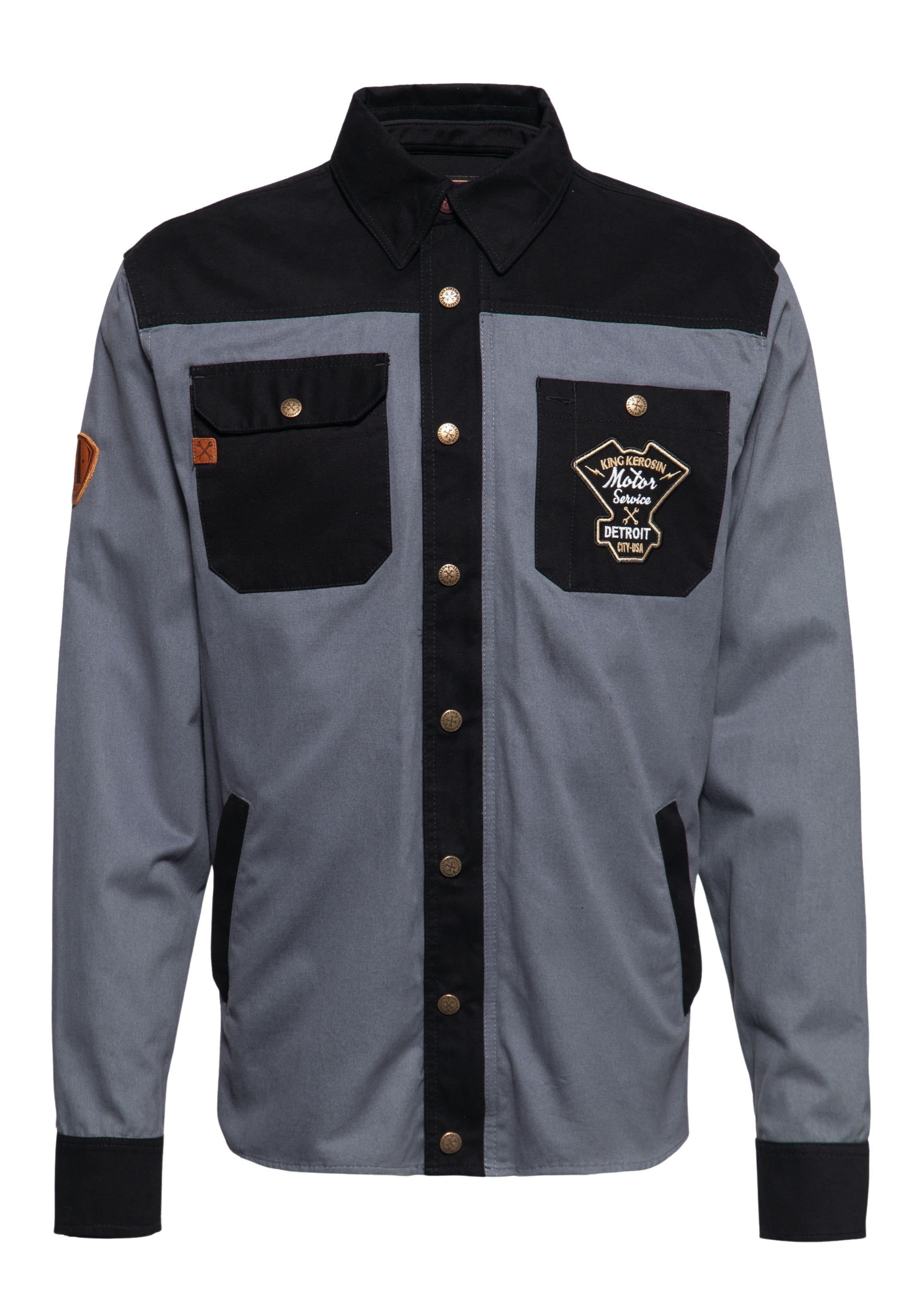 Funktionshemd «K.K. Adventure Gear - Motor Service» Hemden - Langarm von King Kerosin