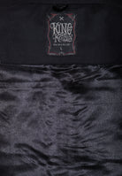 Gabardine Jacke 'Bonneville Land' in Schwarz Leichte Jacken von King Kerosin