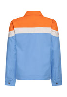 Gabardine Jacke 'Burn Gas' in Hellblau Leichte Jacken von King Kerosin