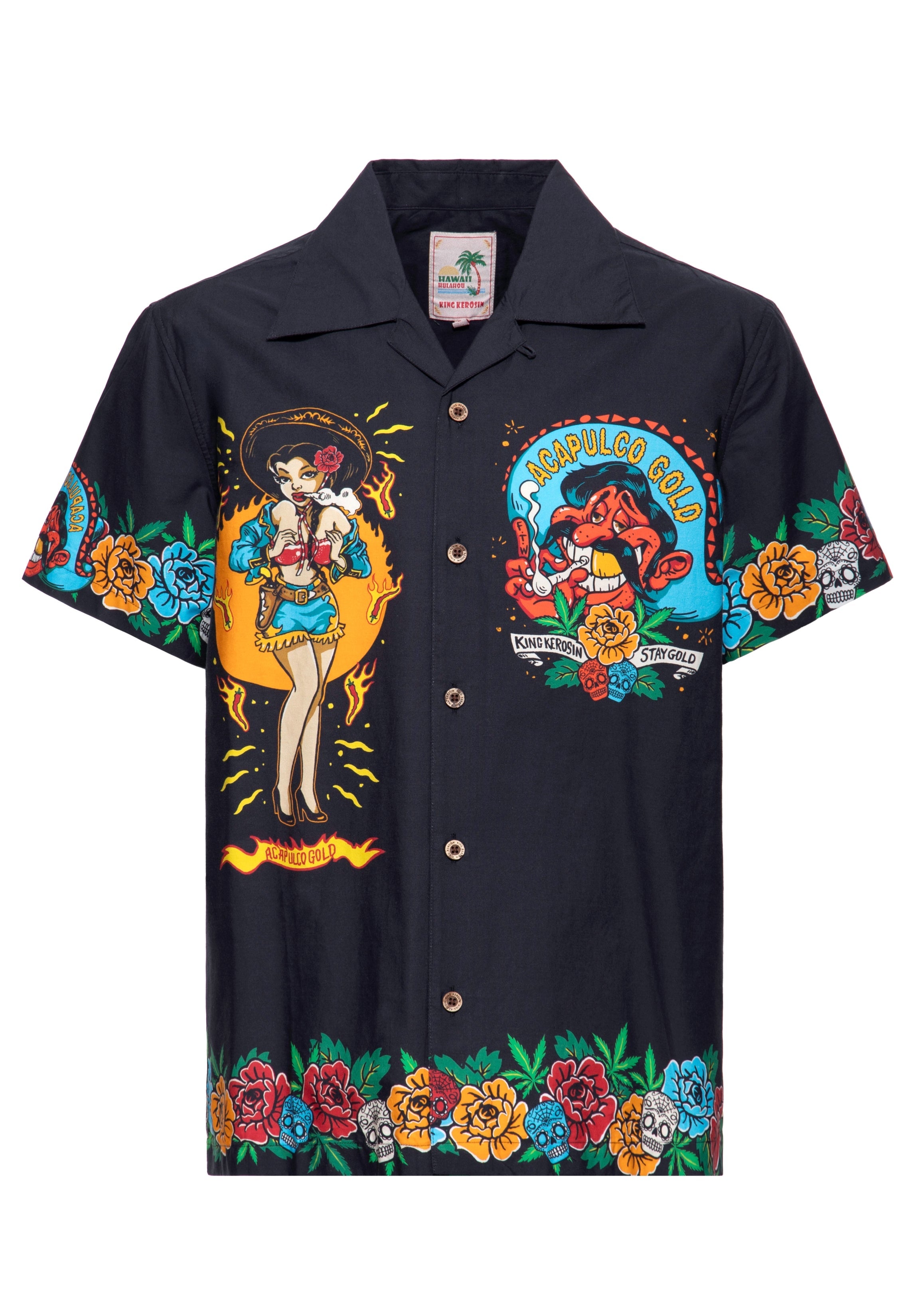King Kerosin - Hawaii Hemd «Acapulco Gold»