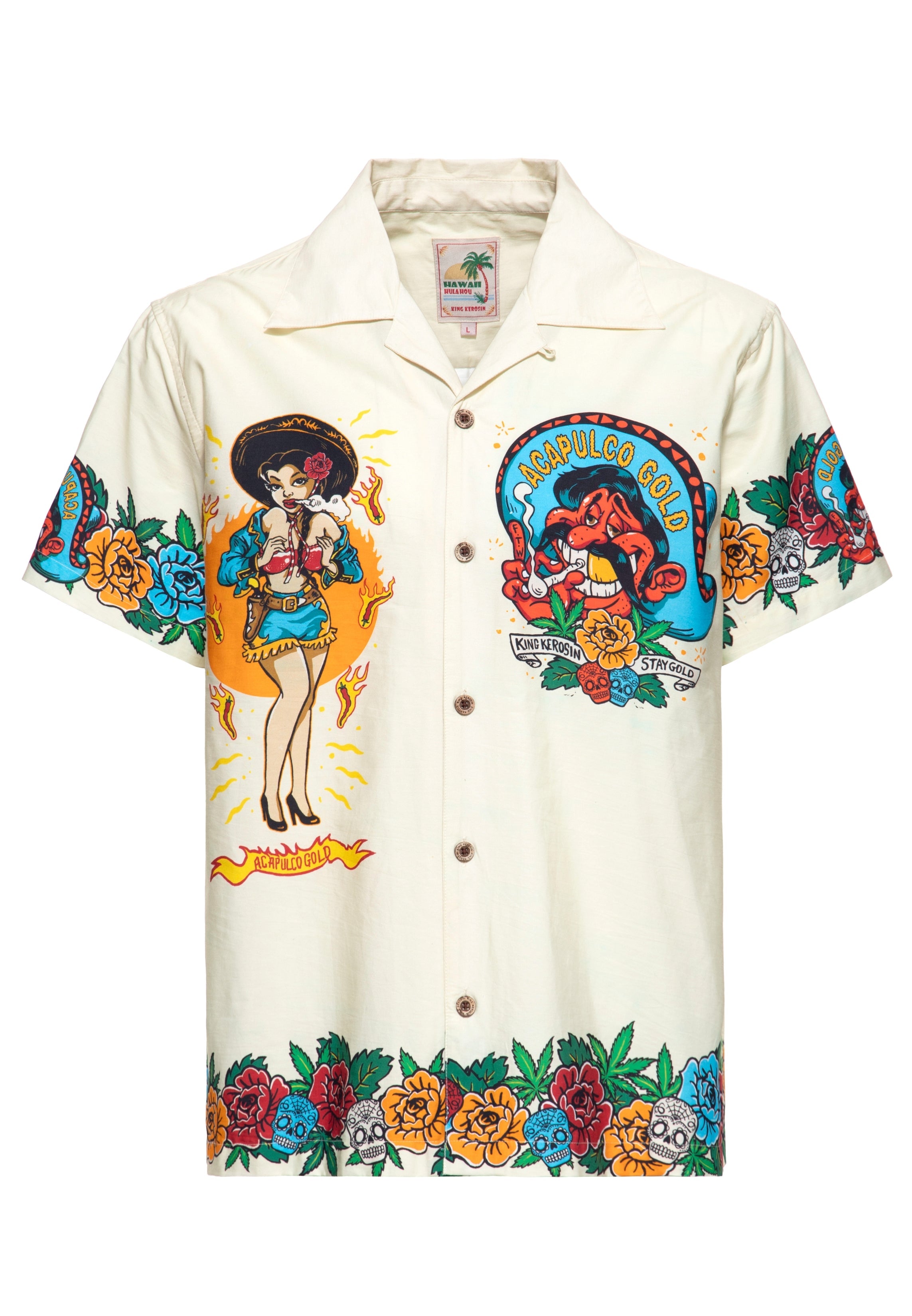 King Kerosin - Hawaii Hemd «Acapulco Gold»