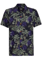 King Kerosin - Hawaii Hemd «Dark Flowers»