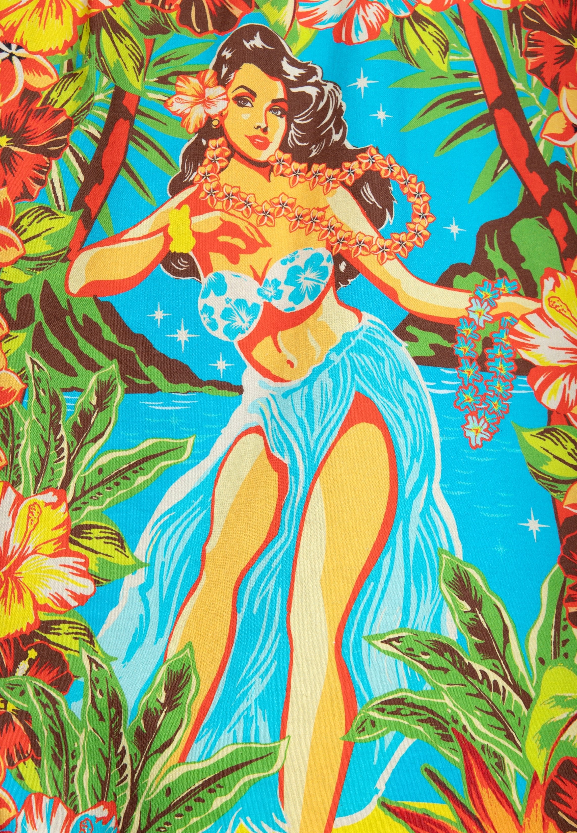 King Kerosin - Hawaii Hemd «Hula Girl»