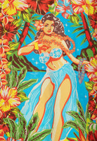 Hawaii Hemd «Hula Girl» Hemden - Kurzarm von King Kerosin