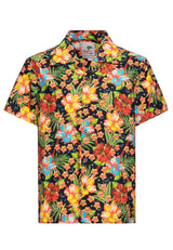 Hawaii Hemd «Hula Girl» Hemden - Kurzarm von King Kerosin