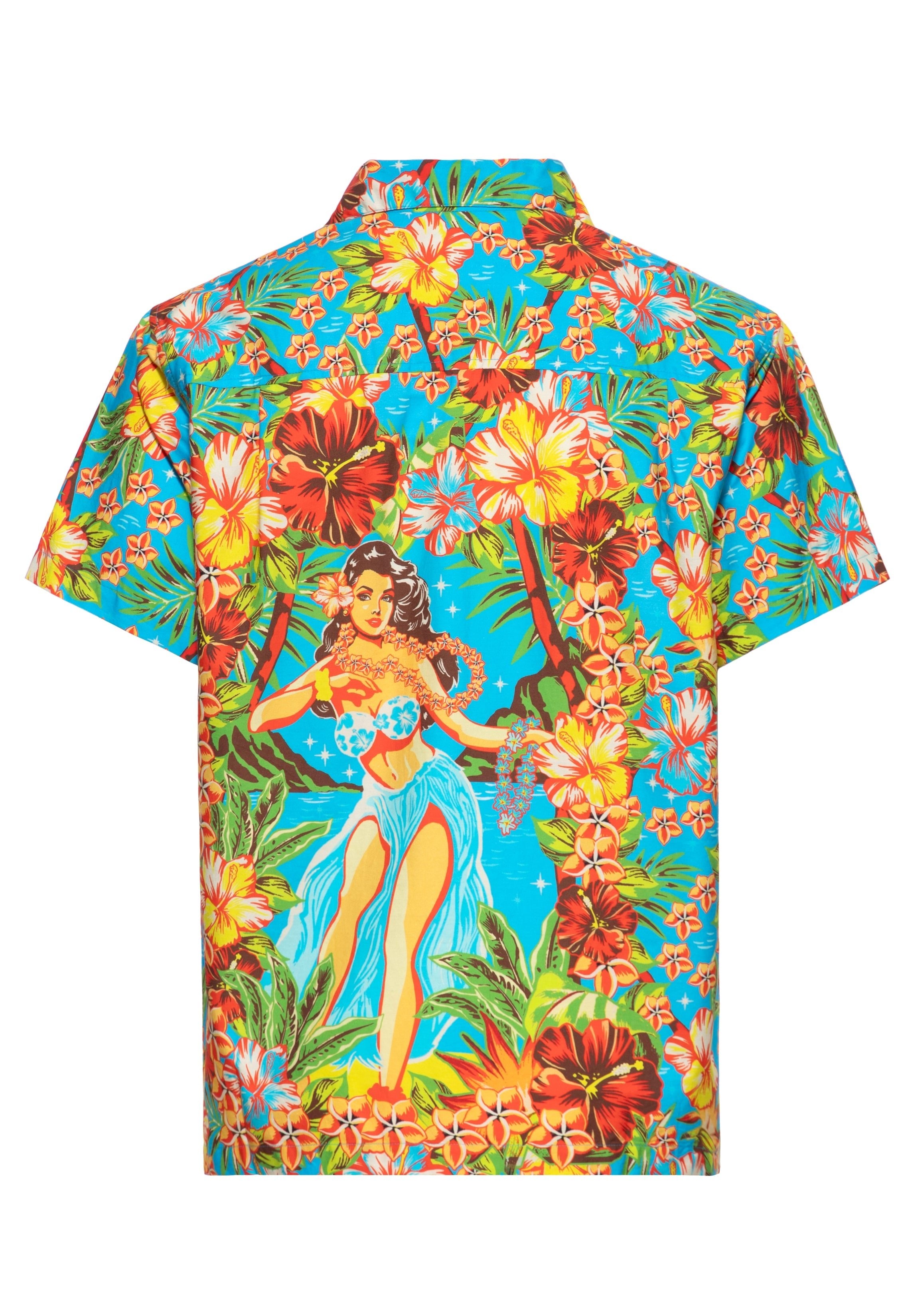 King Kerosin - Hawaii Hemd «Hula Girl»