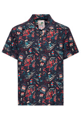 Hawaii Hemd «Rockabilly Devil» Hemden - Kurzarm von King Kerosin
