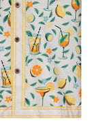 Hawaiihemd 'Citrus Cocktail' in Offwhite Hemden - Kurzarm von King Kerosin