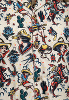 Hawaiihemd 'Cowgirl' in Offwhite Hemden - Kurzarm von King Kerosin