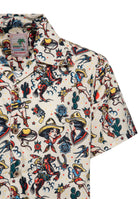 Hawaiihemd 'Cowgirl' in Offwhite Hemden - Kurzarm von King Kerosin