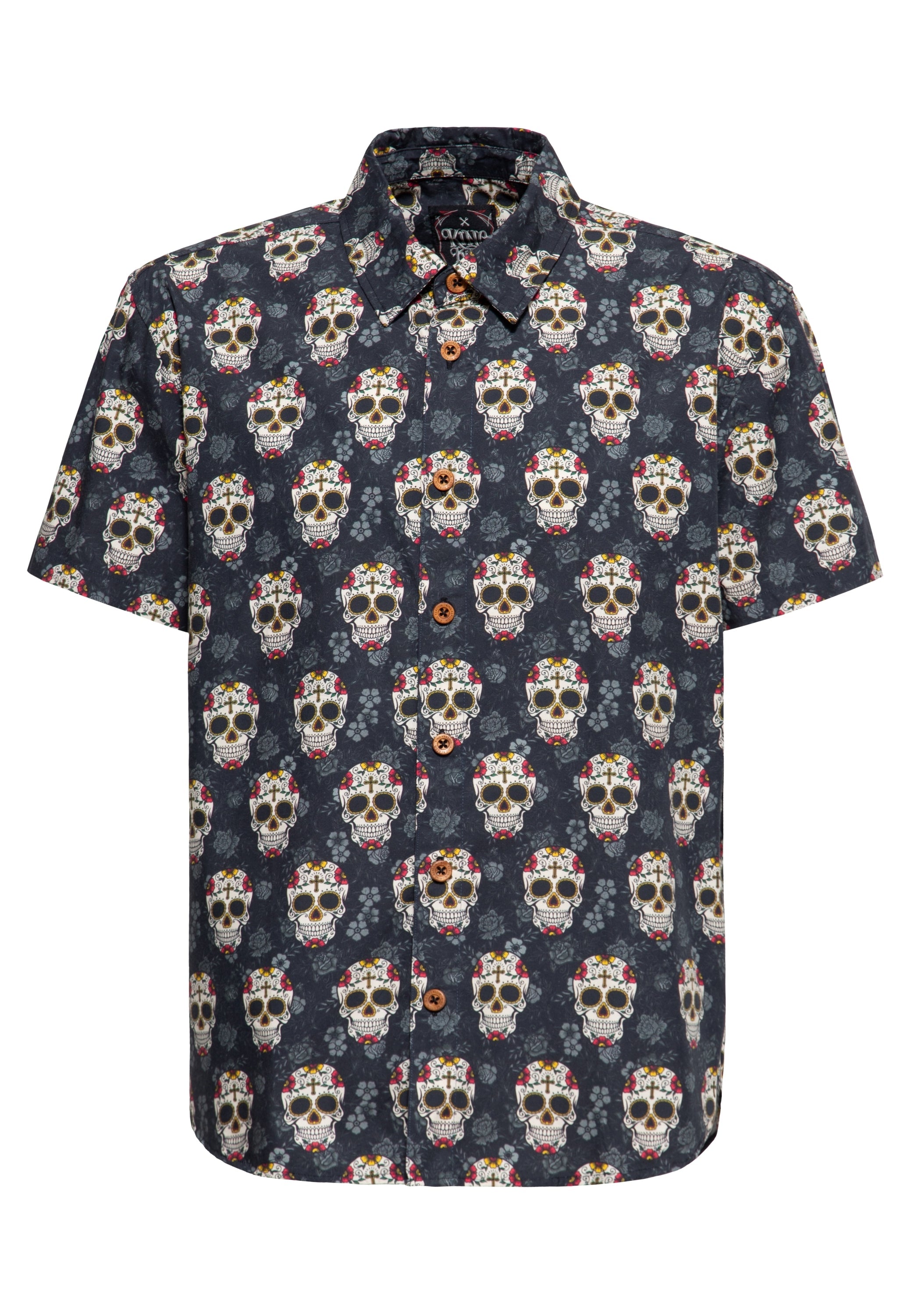 King Kerosin - Hemd «Calavera»