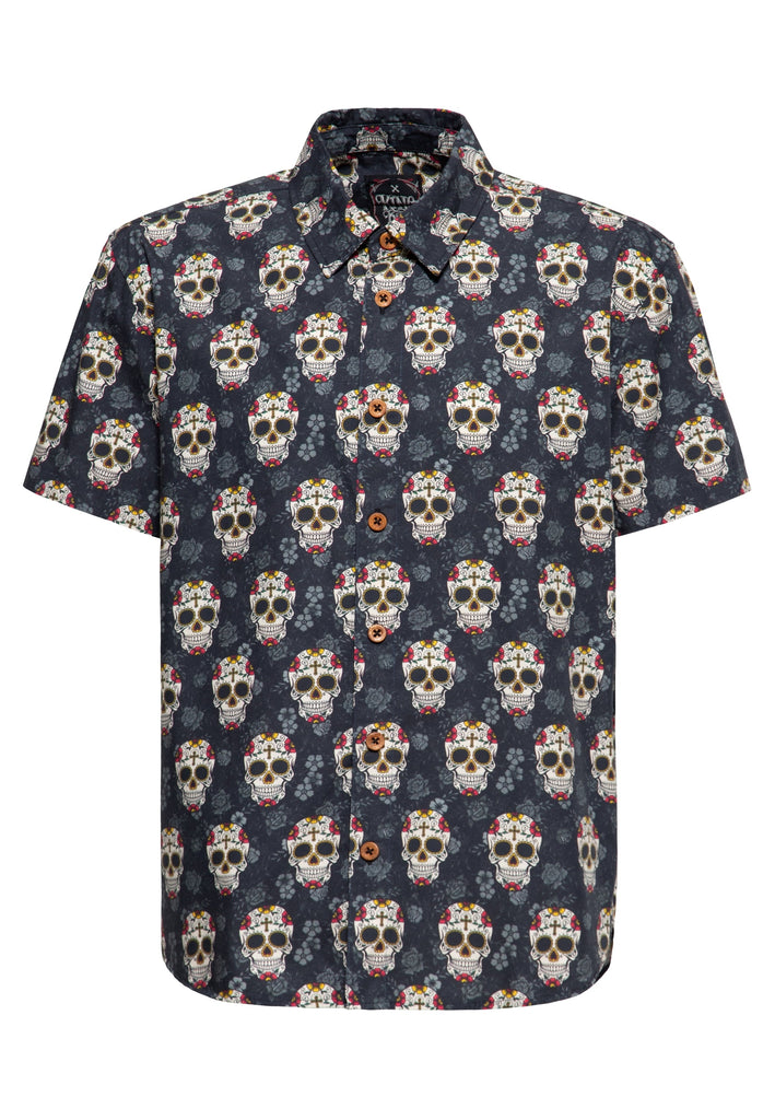 Queen Kerosin Hemd «Calavera»
