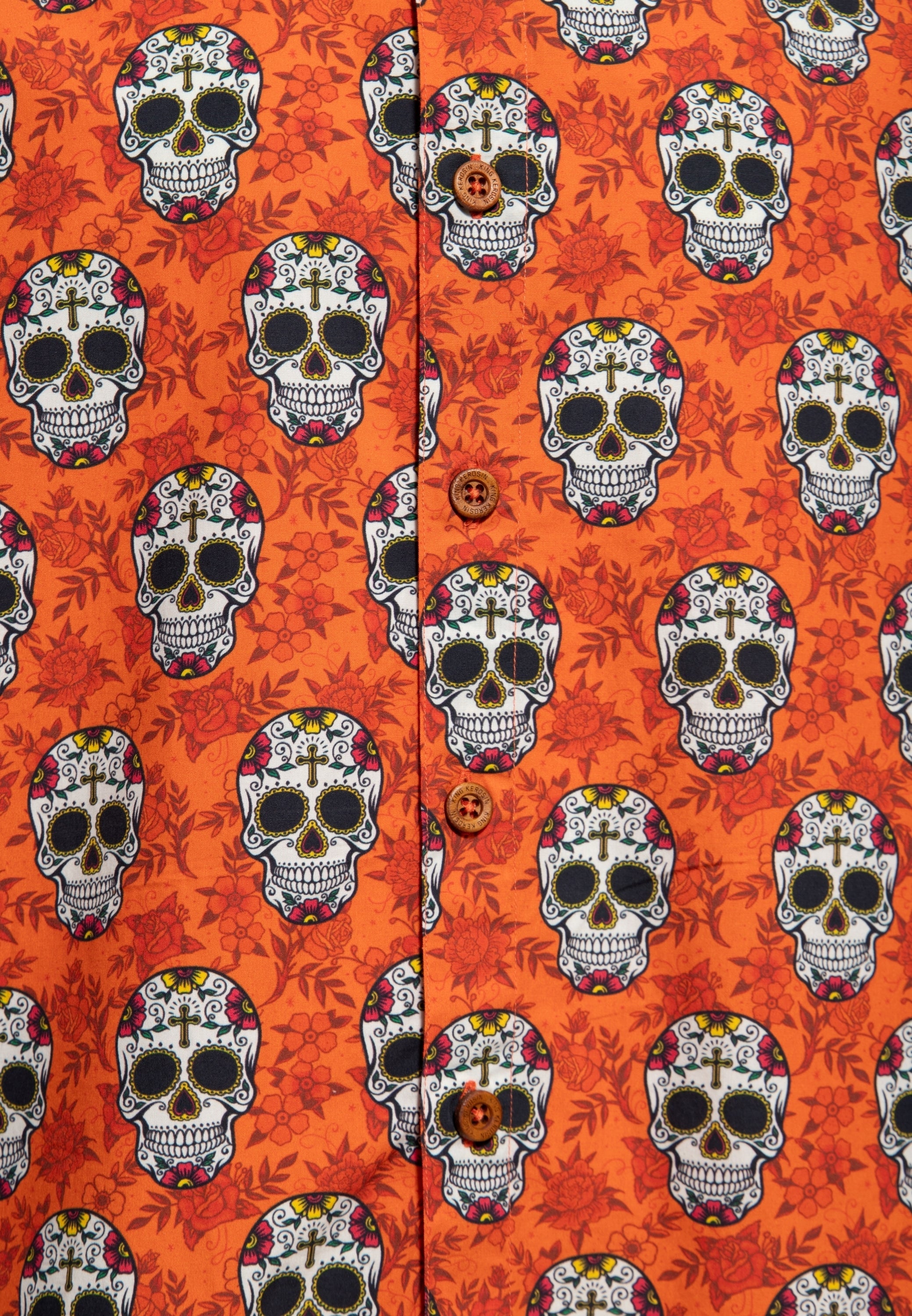King Kerosin - Hemd «Calavera»