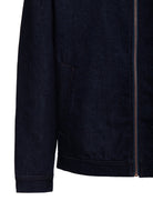 Herren Denim Jacket with Teddy collar in Dark Blue Wash – Jeansjacke von King Kerosin - Ansicht 4