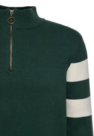 Herren Strickpullover "The Road Calls" in Dark Green – Sweat von King Kerosin - Ansicht 3