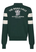 Herren Strickpullover "The Road Calls" in Dark Green – Sweat von King Kerosin - Ansicht 2