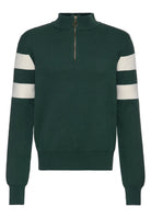 Herren Strickpullover "The Road Calls" in Dark Green – Sweat von King Kerosin - Ansicht 1