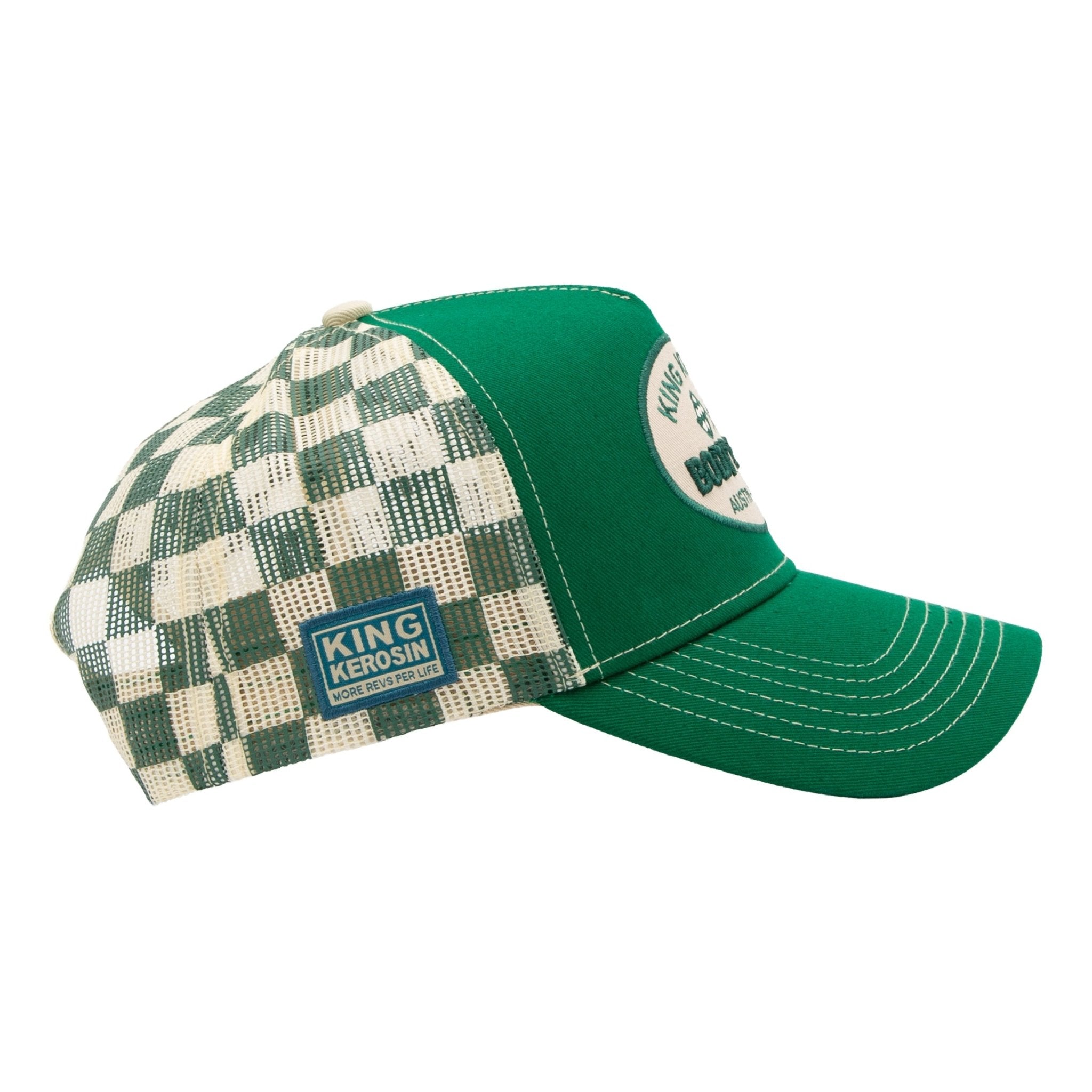 Herren Trucker Cap "Body Shop" in Green – Cap von King Kerosin - Ansicht 3