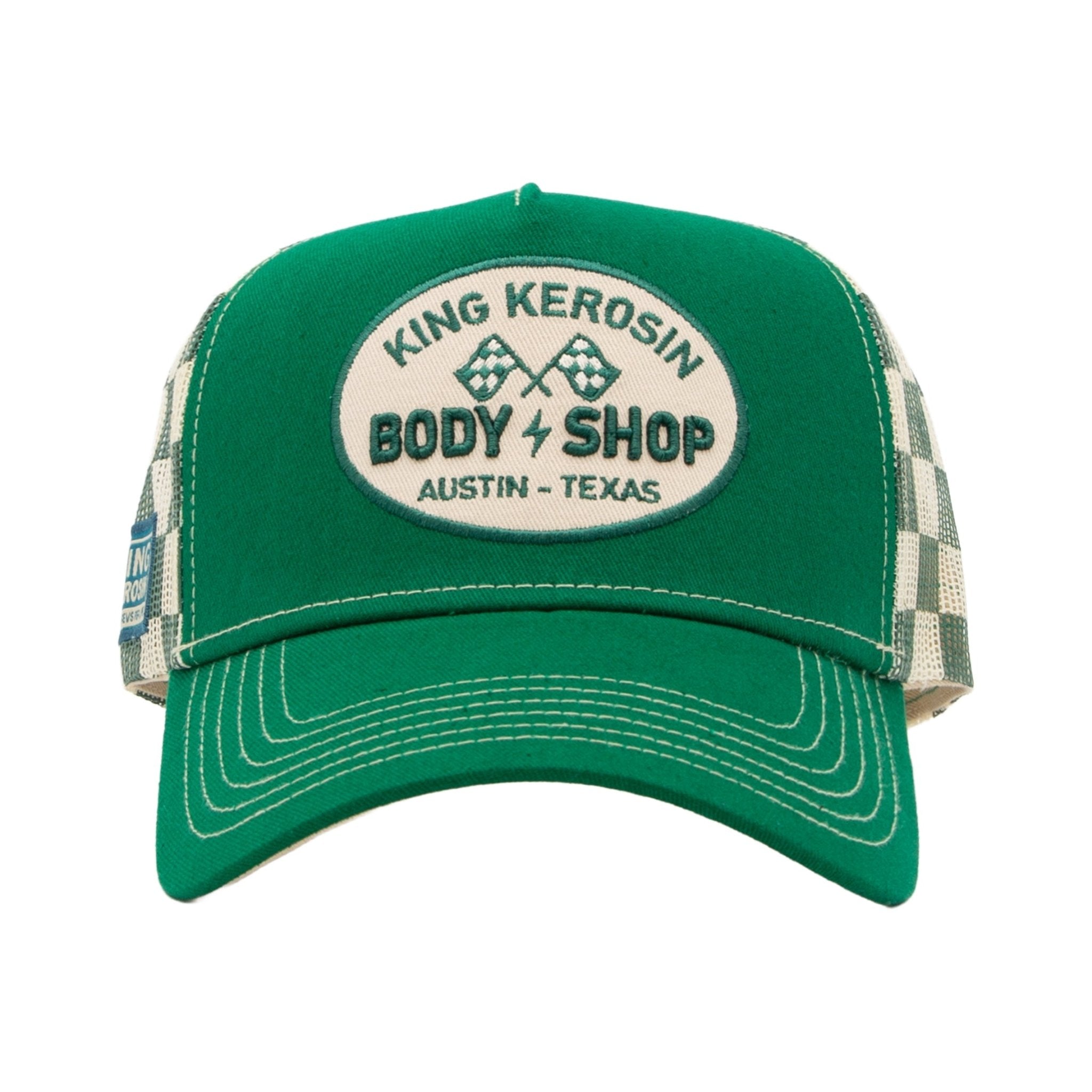 Herren Trucker Cap "Body Shop" in Green – Cap von King Kerosin - Ansicht 2