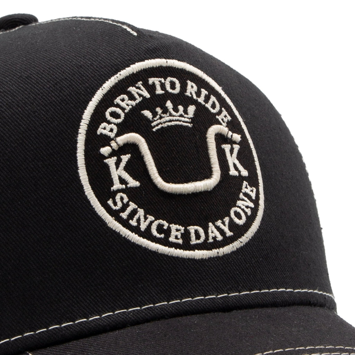 Herren Trucker Cap "Born to Ride" in Black – Cap von King Kerosin - Ansicht 4