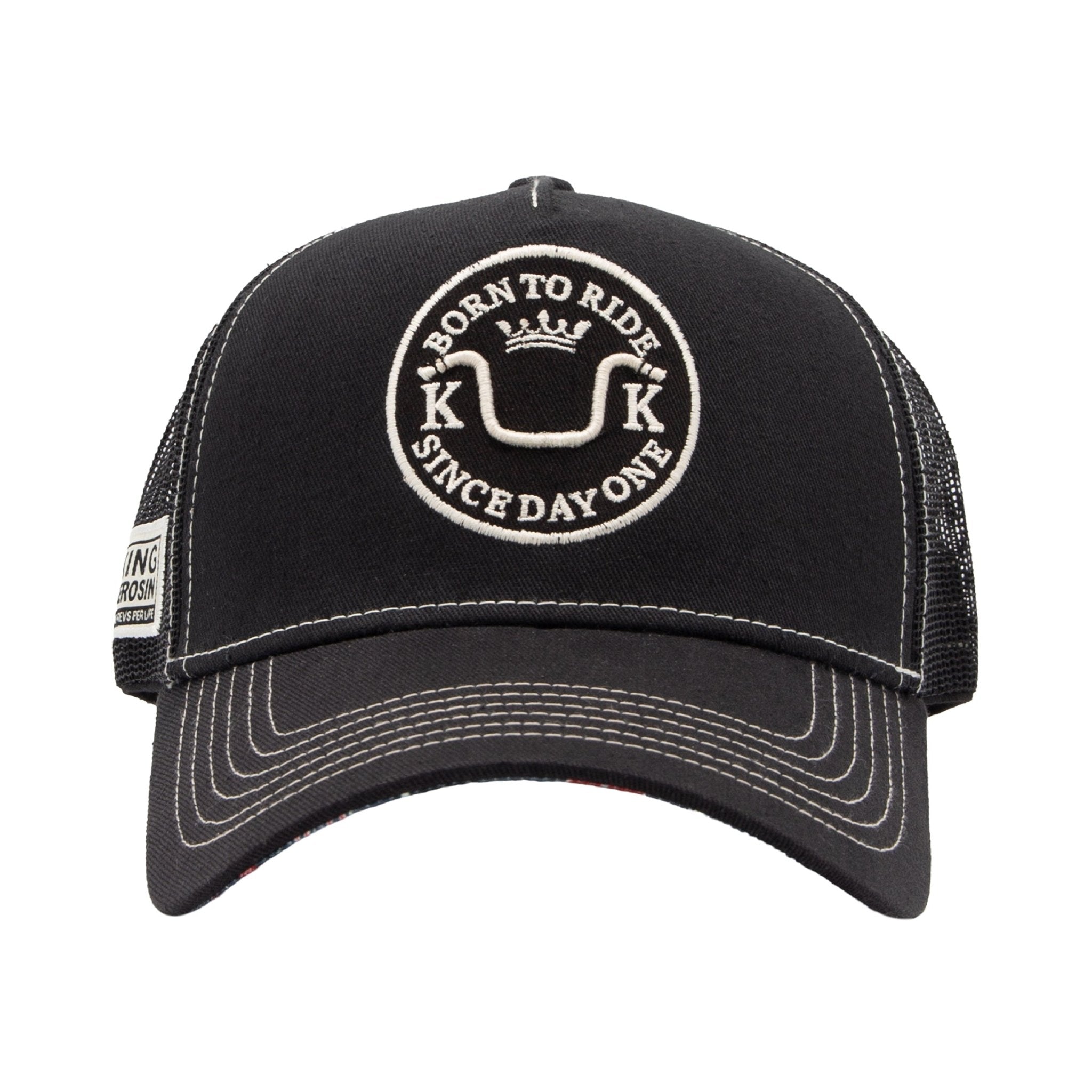 Herren Trucker Cap "Born to Ride" in Black – Cap von King Kerosin - Ansicht 2